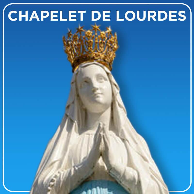Chapelet de nuit de Lourdes