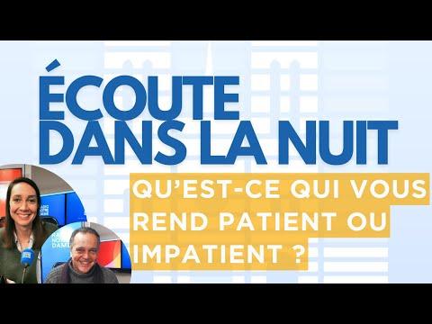 Qu'est-ce qui vous rend patient ou impatient ?