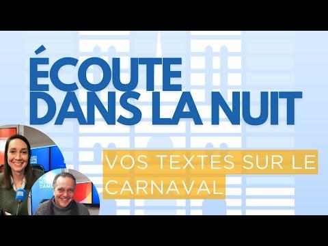 Soirée lecture : lisez-nous vos textes sur le thème du Carnaval