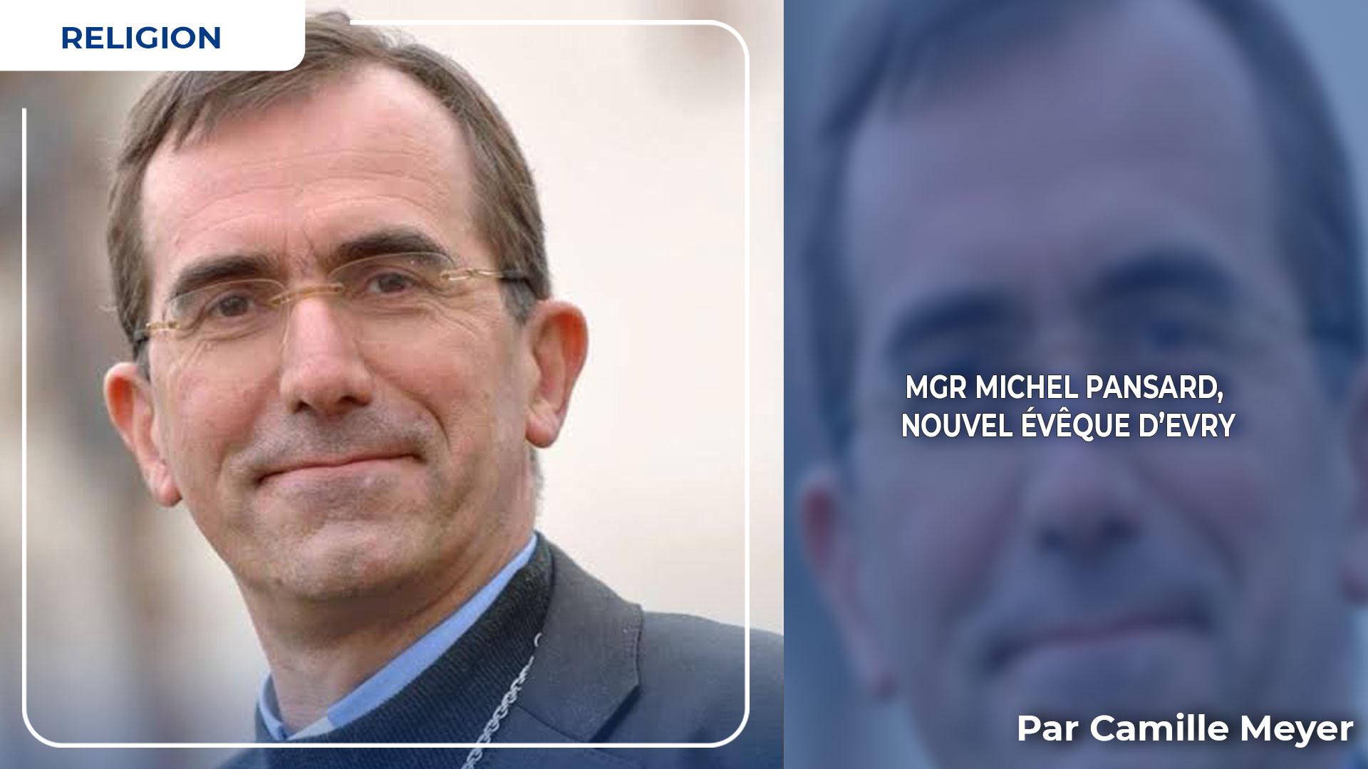 Mgr Michel Pansard, nouvel évêque d’Evry