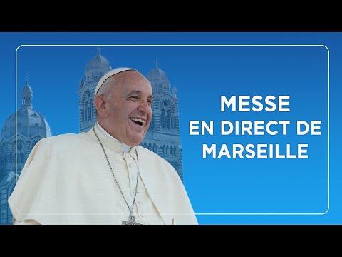 La messe du pape au stade Vélodrome à Marseille