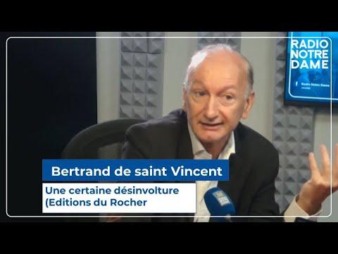 "Une certaine désinvolture" Bertrand de Saint-Vincent dans Culture Club - Culture Club